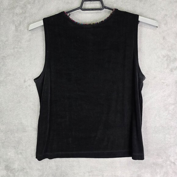 Womens 2 Pc Mark Singer Softwear Multicolor Open Front Blazer & Tank Top Size XL - Picture 10 of 13